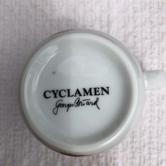 Vintage Georges Briard Floral Potpourri Collection Mugs, Set of 4 - Picture 5 of 11